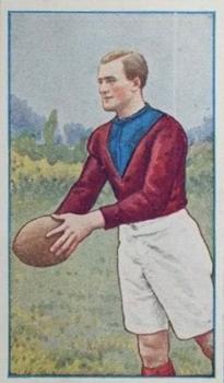1921 J.J.Schuh Magpie Cigarettes Victorian League Footballers #NNO Gordon Rattray Front